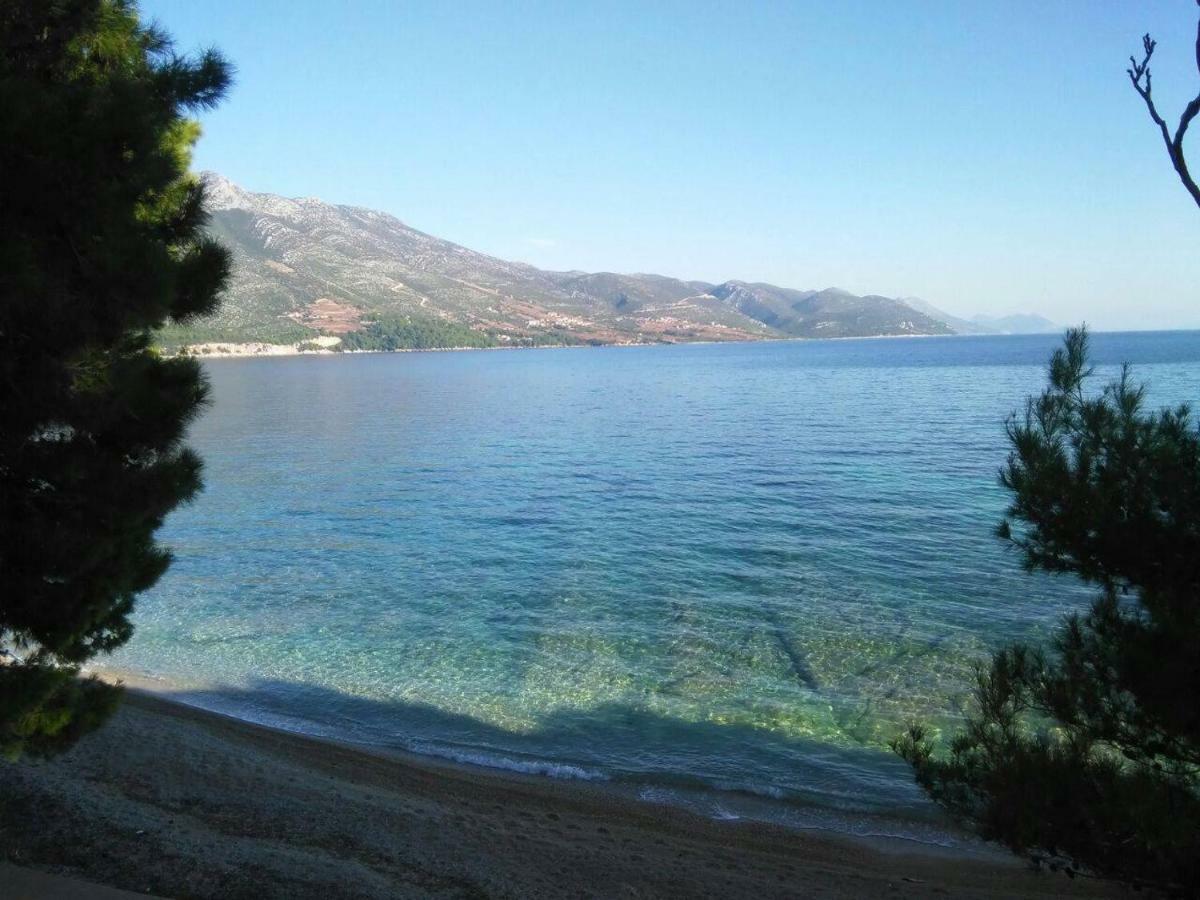 Apartmani Villa Lidija Оребич Екстер'єр фото